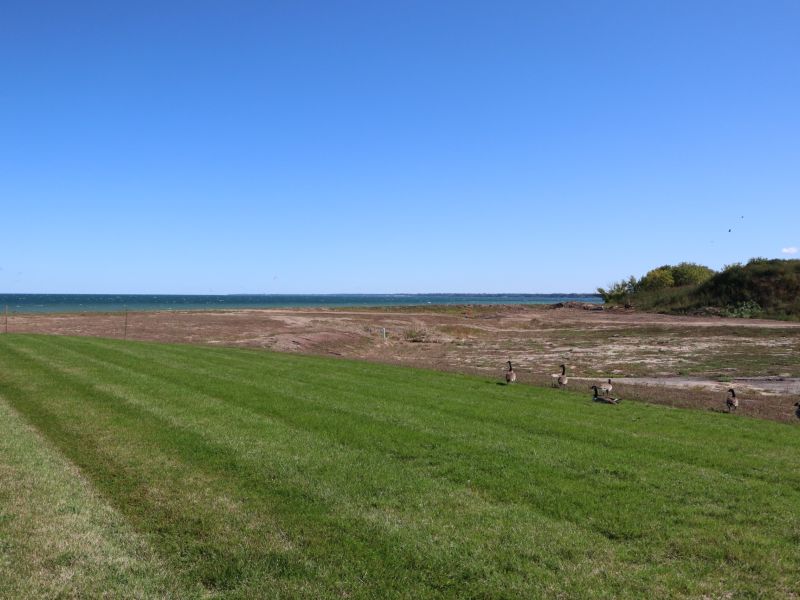 Land being prepped for development.